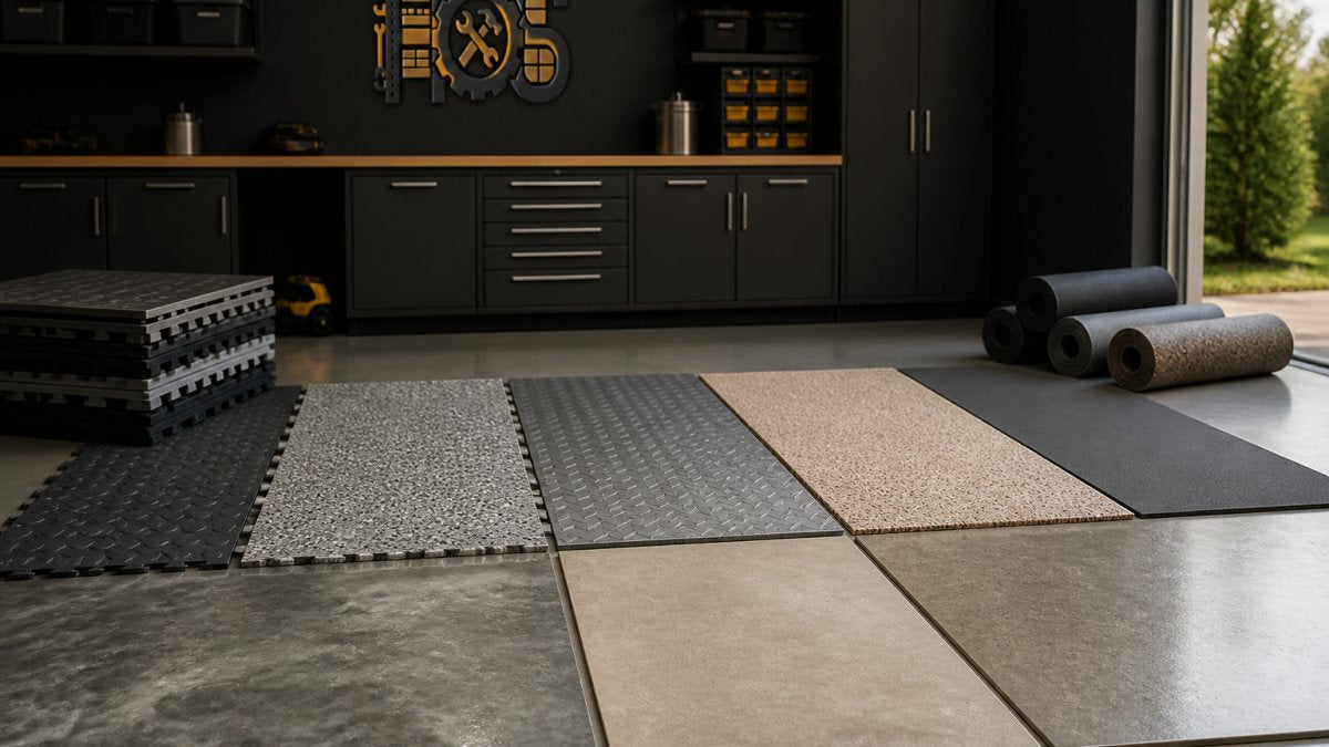 Best Garage Flooring Options for Home Workshops