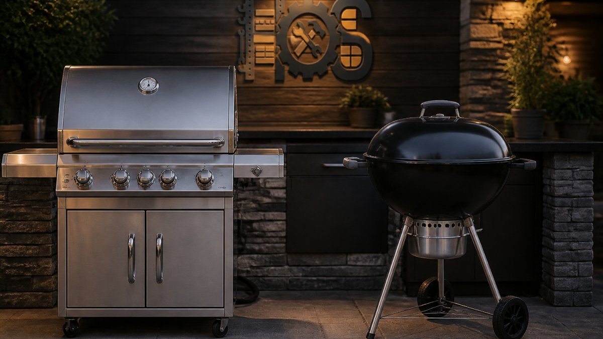Gas Grill vs Charcoal Grill for Outdoor Kitchens
