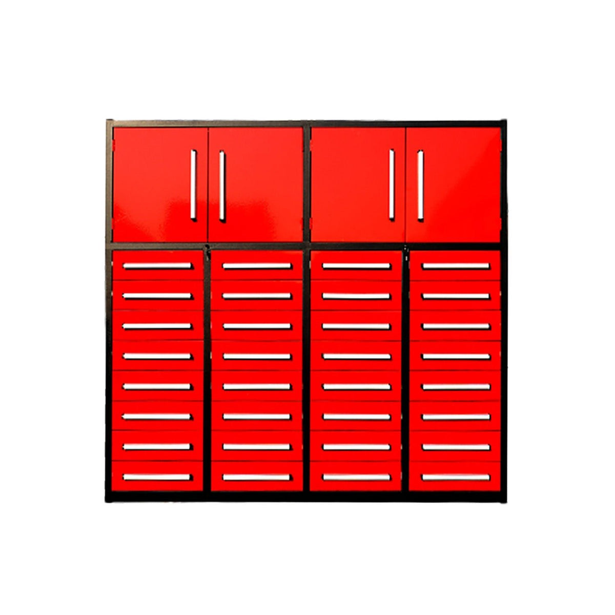 7ft Garage Storage Cabinet (32 Drawers & 2 Cabinets) - Home Outpost Supply