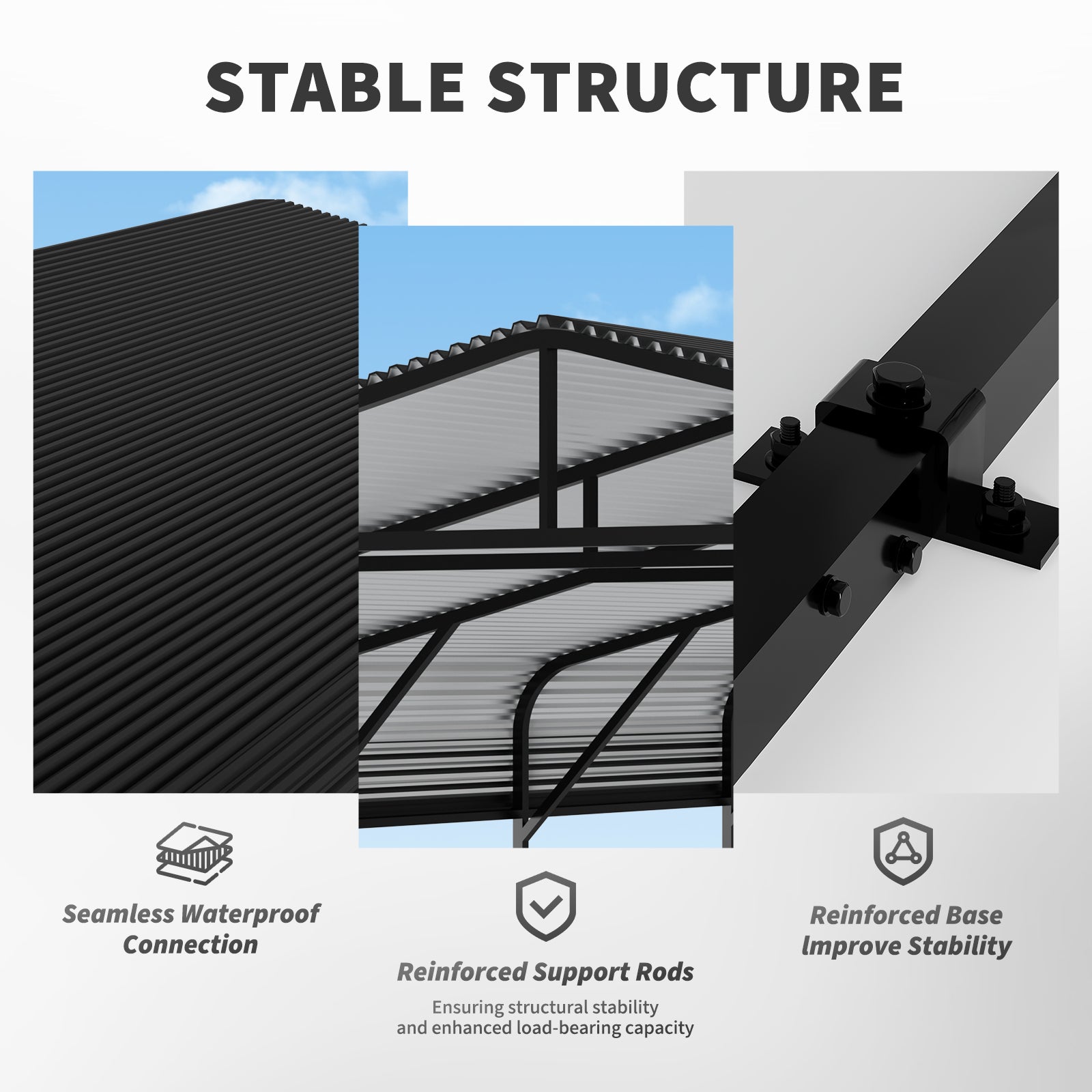 Heavy Duty 20'X30' Carport Canopy