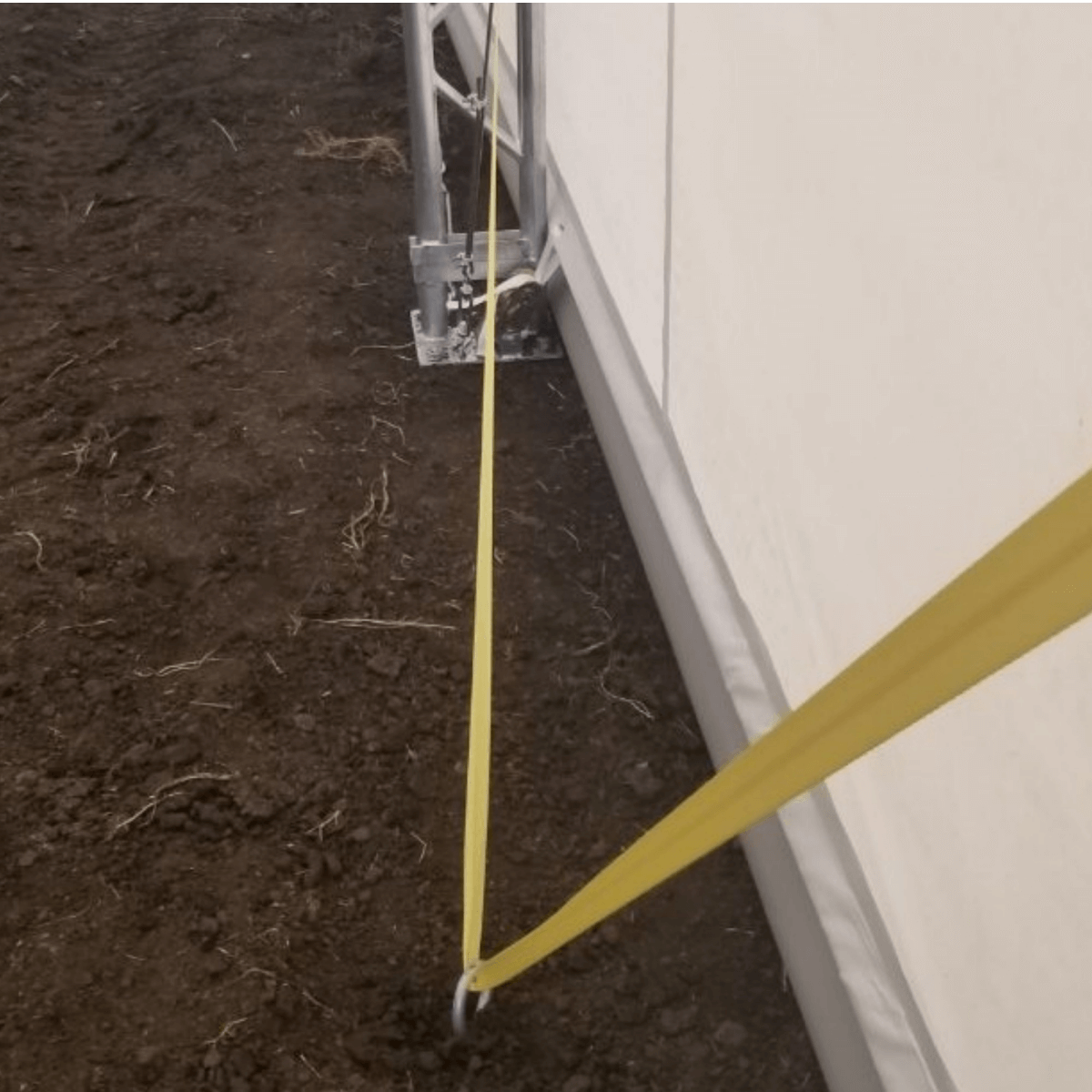 W40'xL80'xH21' Double Truss Storage Shelter, 10' Truss Spacing