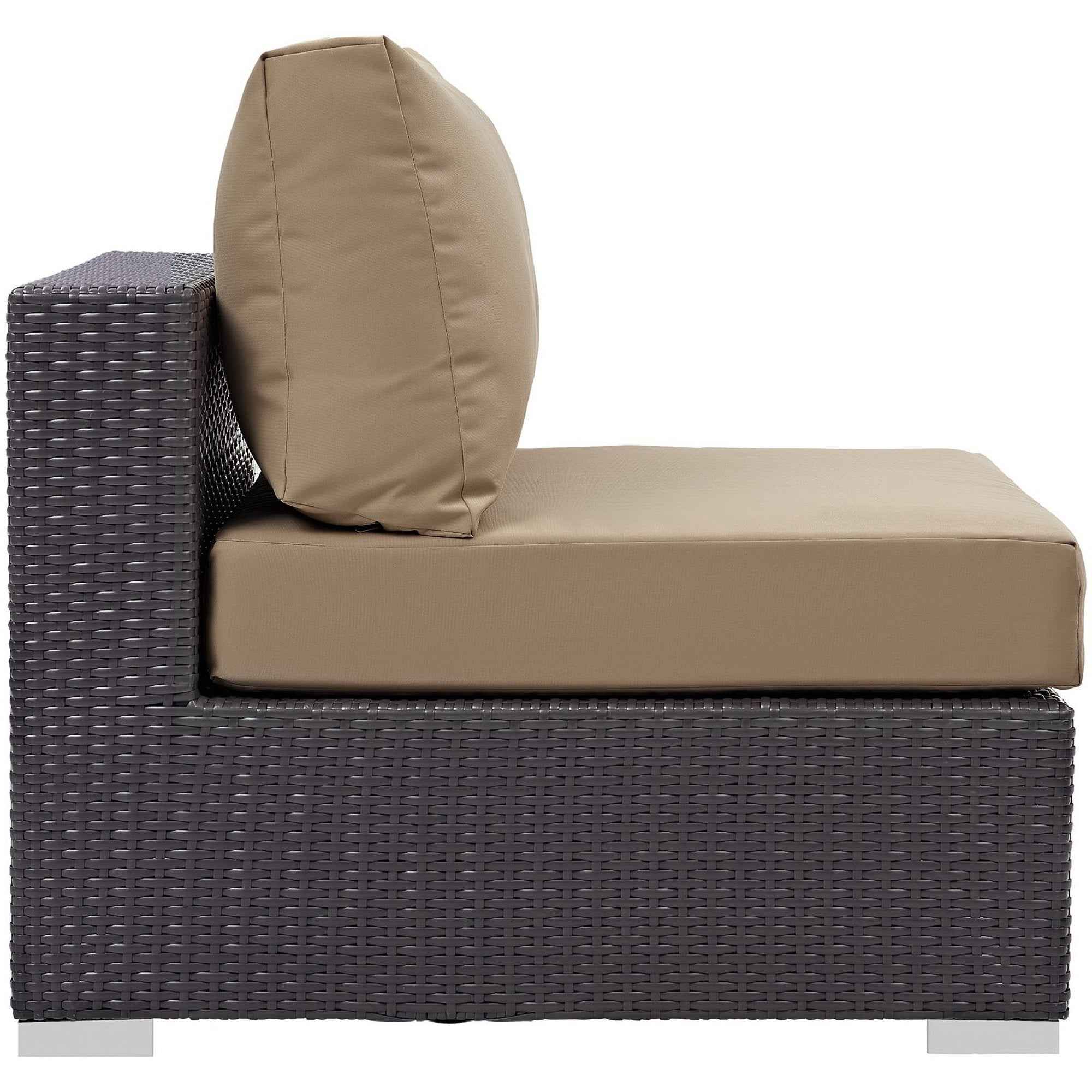 Patio Elegance Outdoor Sectional Set - 10-Piece Convene Lounge Set by Modway