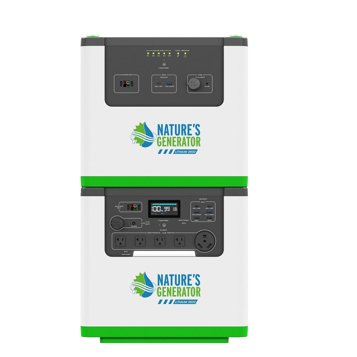 Nature's Generator L3600 Expandable Solar Generator
