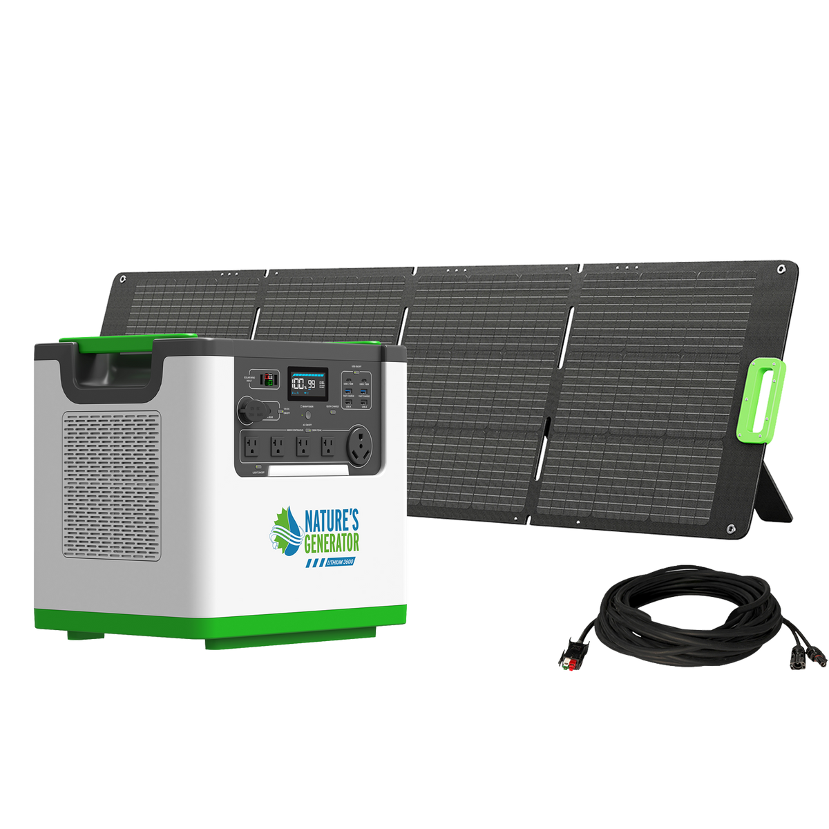 Nature's Generator L3600 Expandable Solar Generator