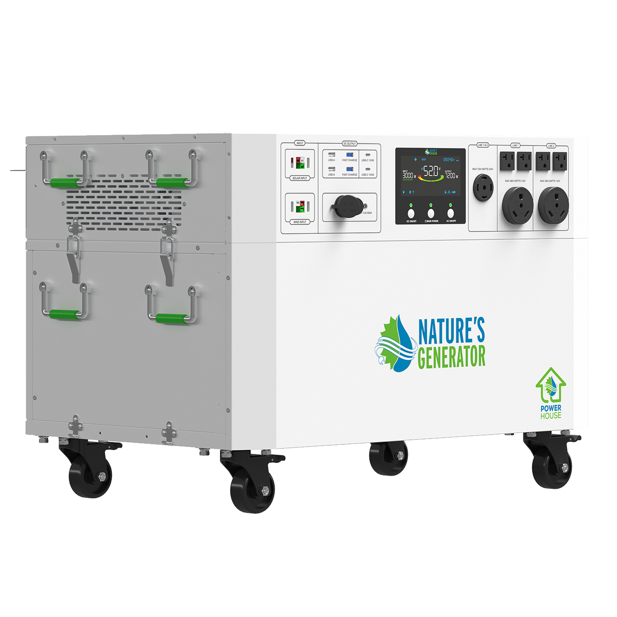 Powerhouse Gen 2 Solar and Wind Generator
