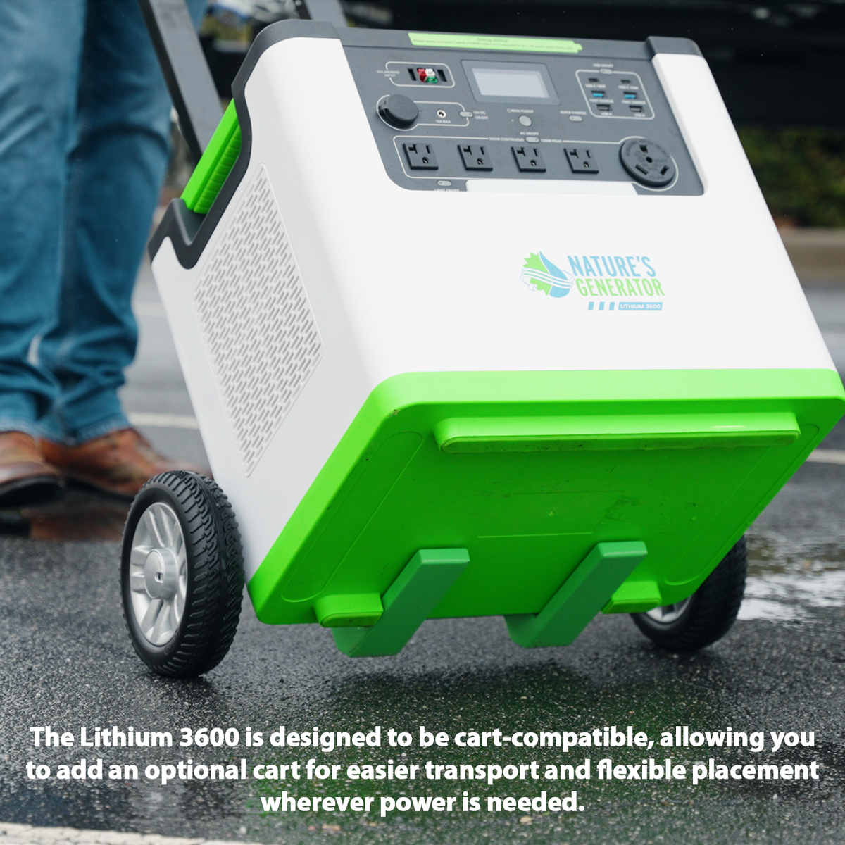 Nature's Generator L3600 Expandable Solar Generator