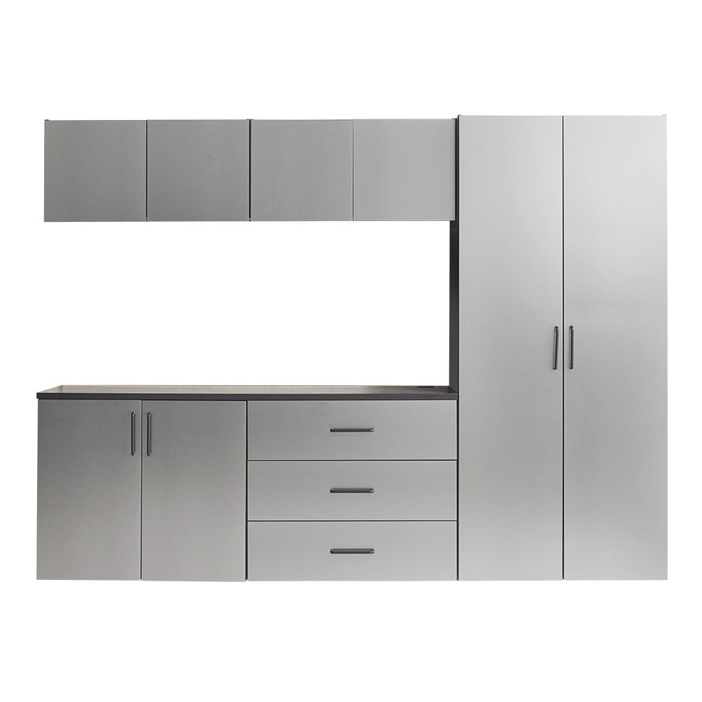 Astro Series 96 in. W x 79 in. H x 20 in. D Garage Cabinet Set B - Home Outpost Supply
