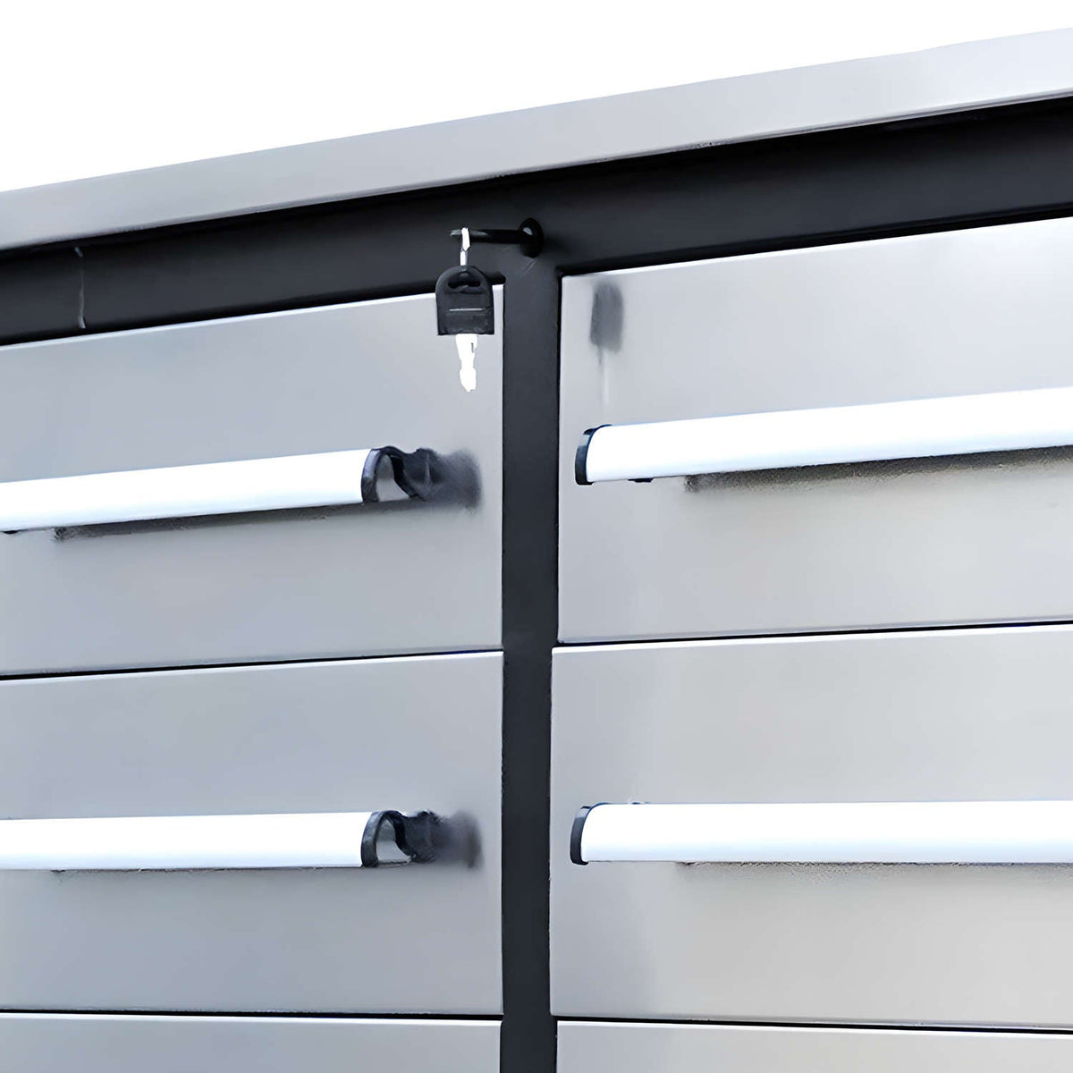 7ft Heavy Duty Garage Workbench Cabinet with 20 Drawers