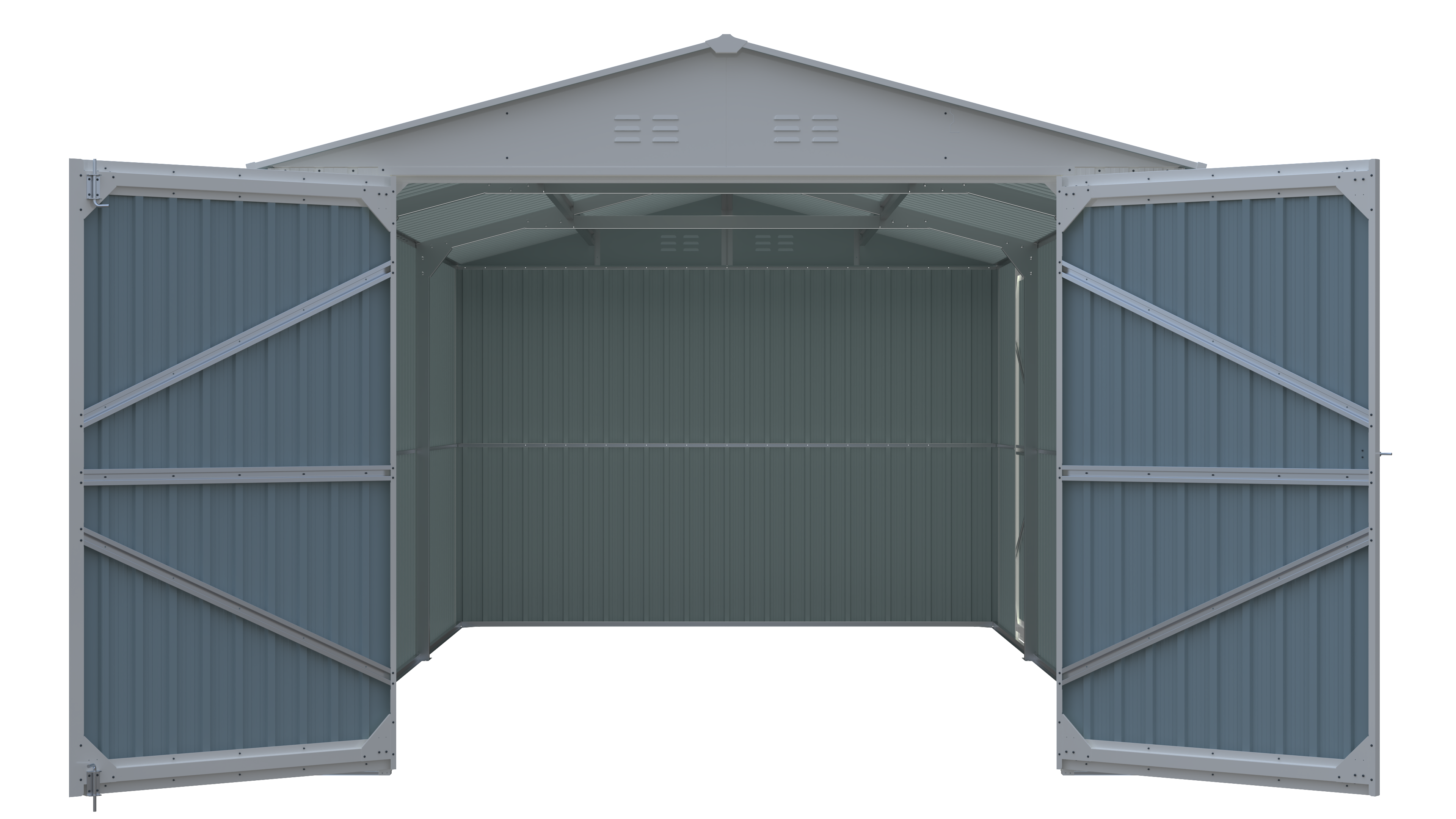 Outdoor Storage Shed 20x13 FT - Metal Garden Shed