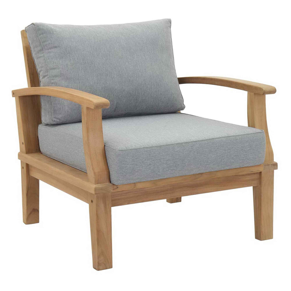 Marina 10-Piece Teak Outdoor Patio Set - Grey Finish by Patio Elegance - Home Outpost Supply