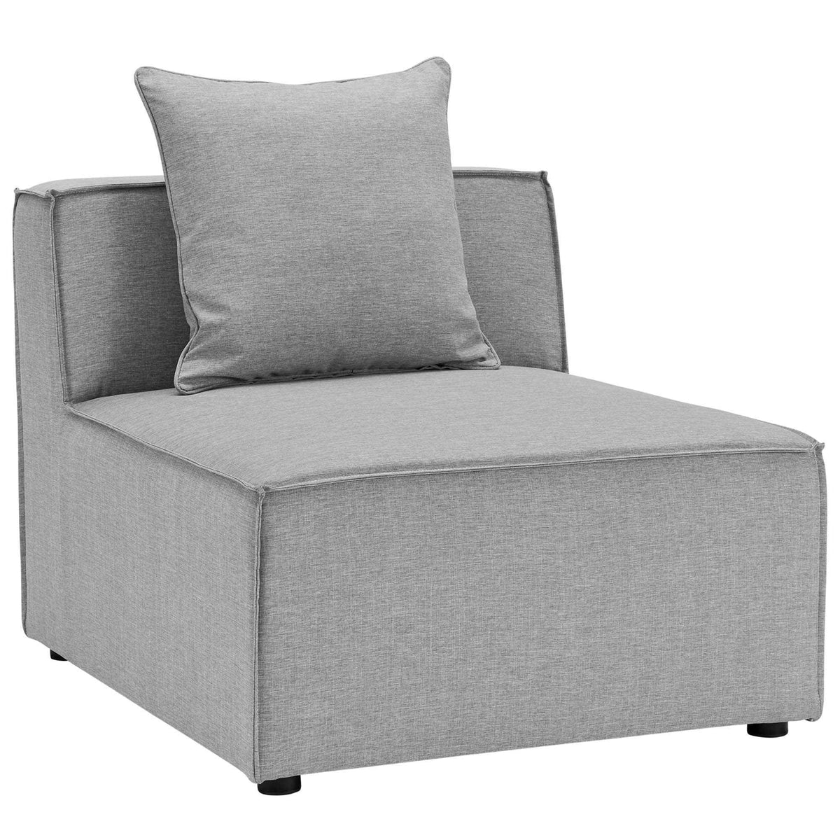 Patio Elegance Sectional Sofa - Saybrook 8-Piece Outdoor Upholstered Sofa by Modway - Home Outpost Supply