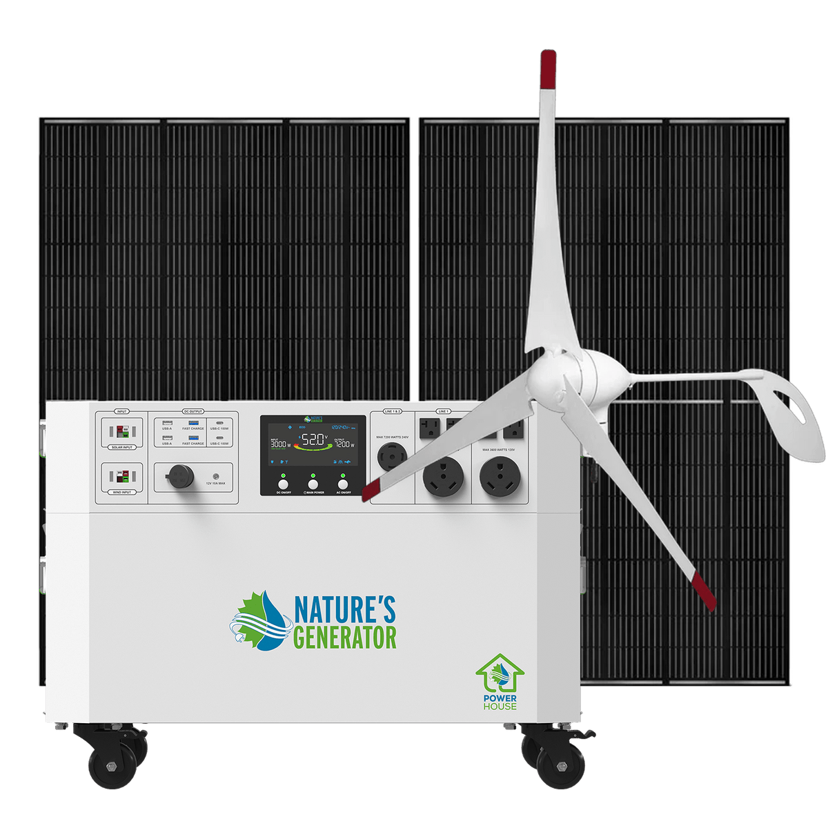 Powerhouse Gen 2 Solar and Wind Generator - Home Outpost Supply