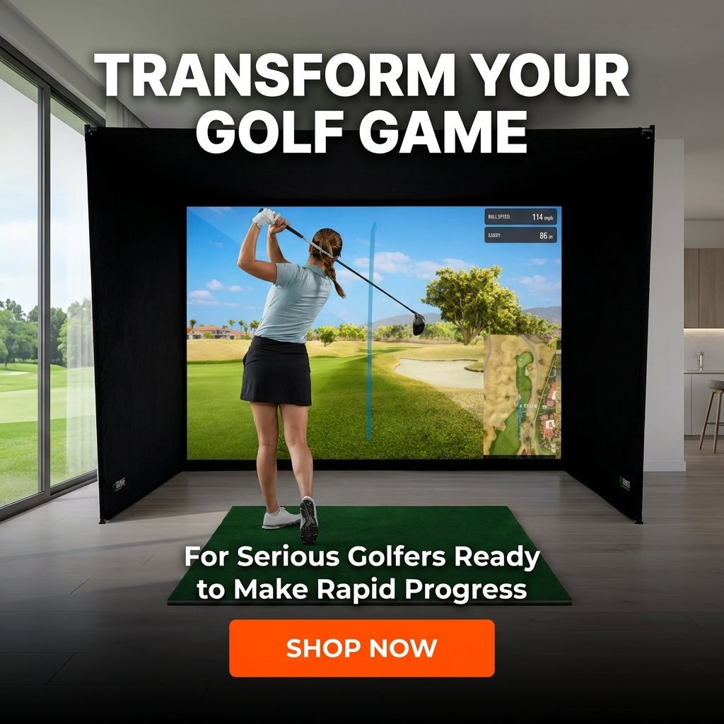 SimBox Golf Simulator Enclosure - 7 sizes available - Home Outpost Supply