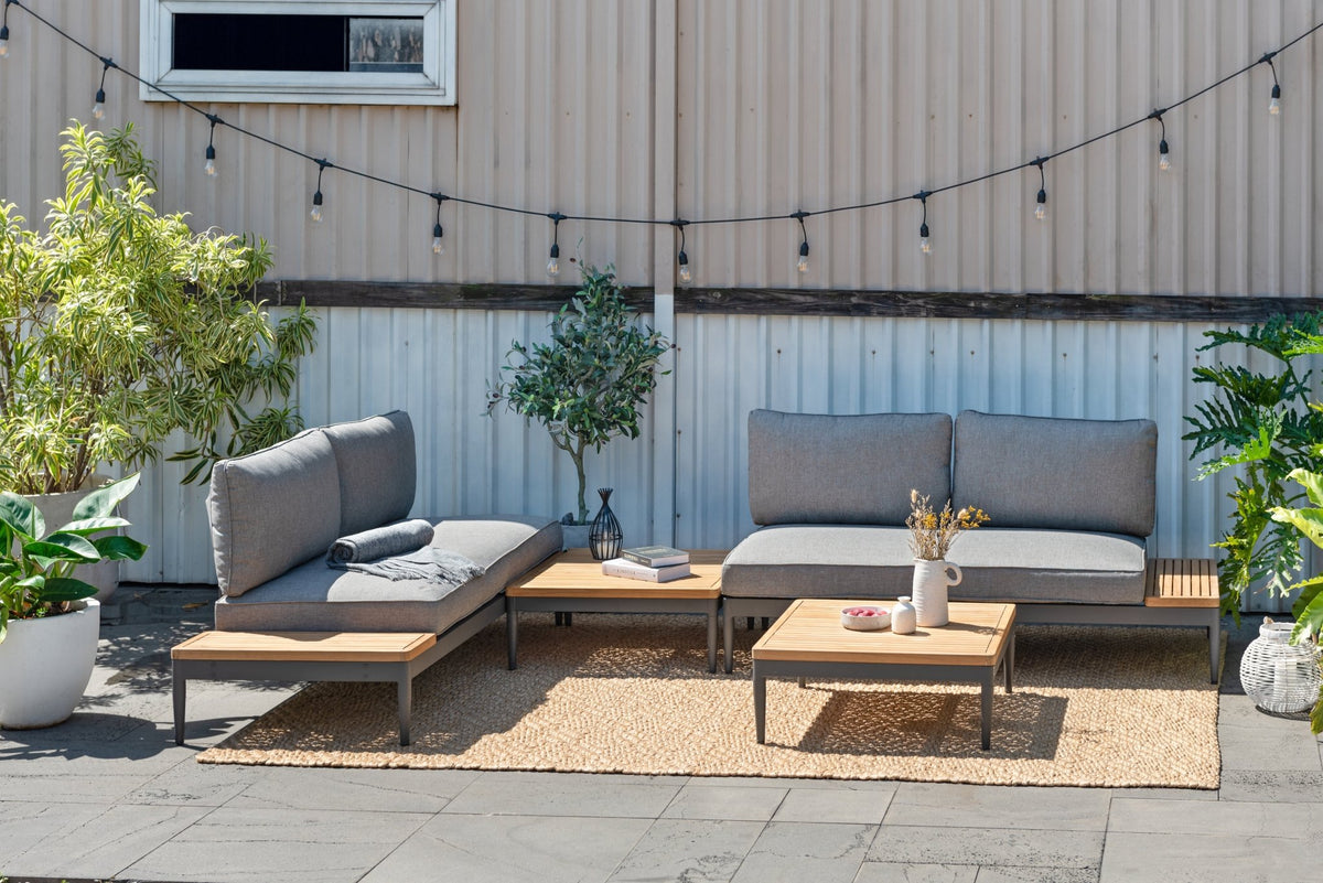 Topaz 4pc Seating Set - Home Outpost Supply