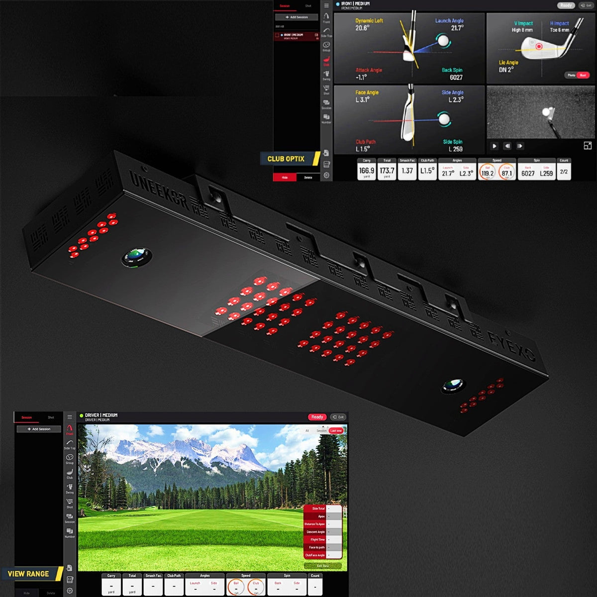 Uneekor EYE XO Launch Monitor - Home Outpost Supply
