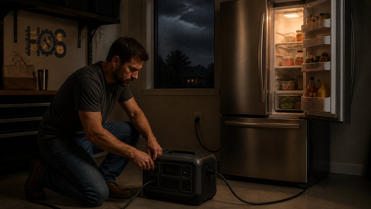 Home Energy Backup for Refrigerator During Outages