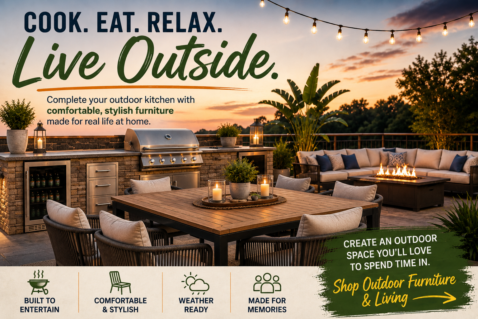 Outdoor Furniture & Living