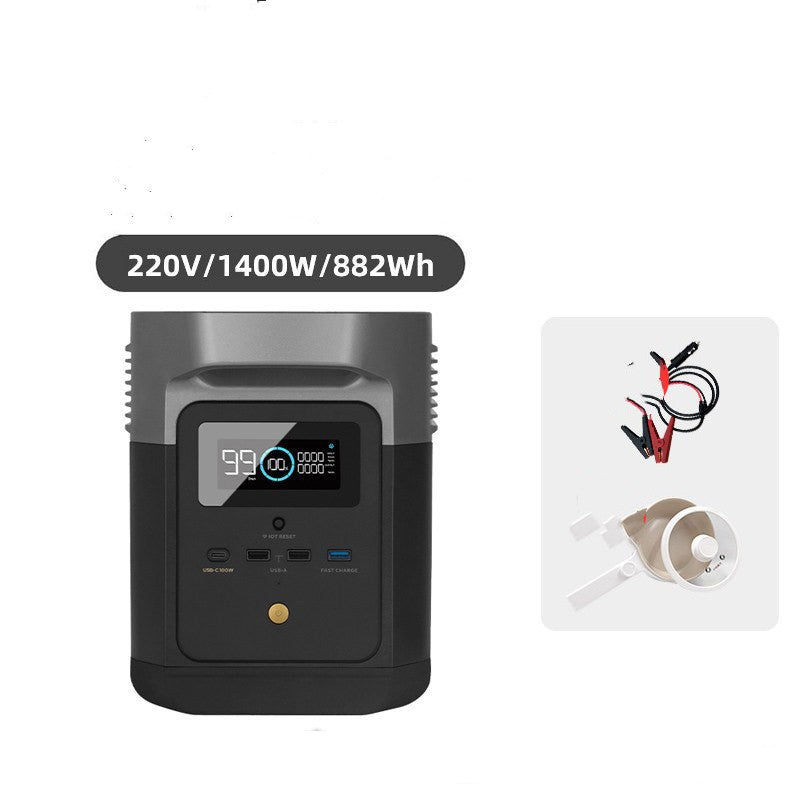720Wh Portable Power Station – 600W Pure Sine Wave with 100W USB-C