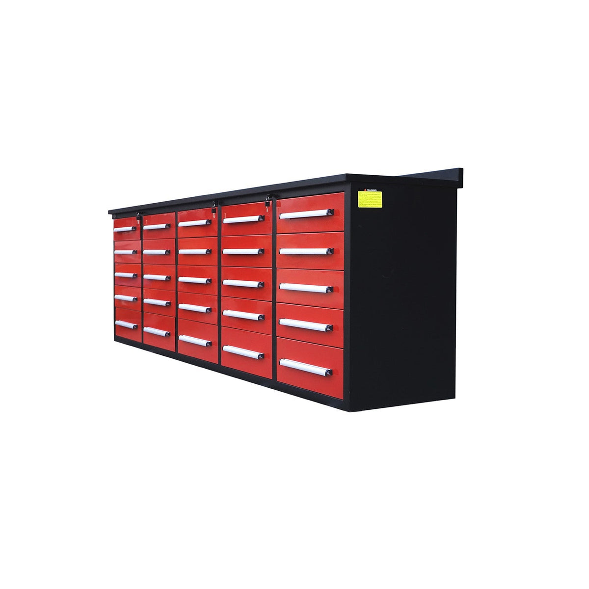 10 ft Heavy Duty Workbench with 25 Drawers - Home Outpost Supply
