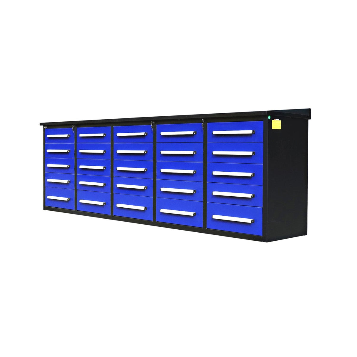 10 ft Heavy Duty Workbench with 25 Drawers - Home Outpost Supply