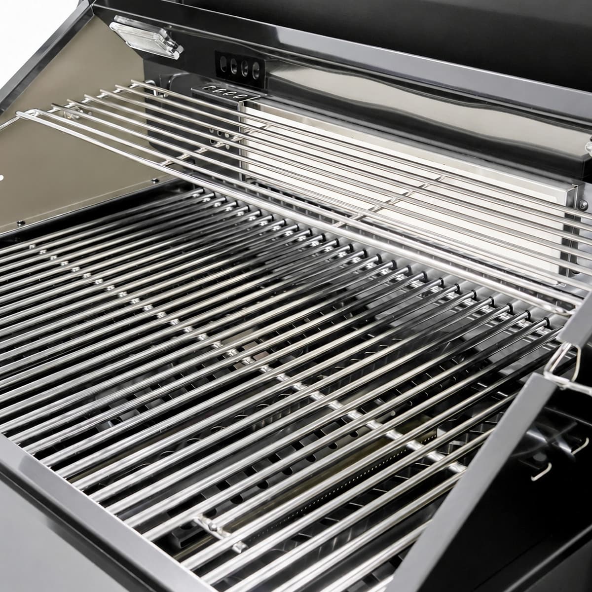 104" 4-Burner 72,000 BTU Black Outdoor Kitchen Bar Barbecue Island Grill + Wine Cooler + Sink - Home Outpost Supply