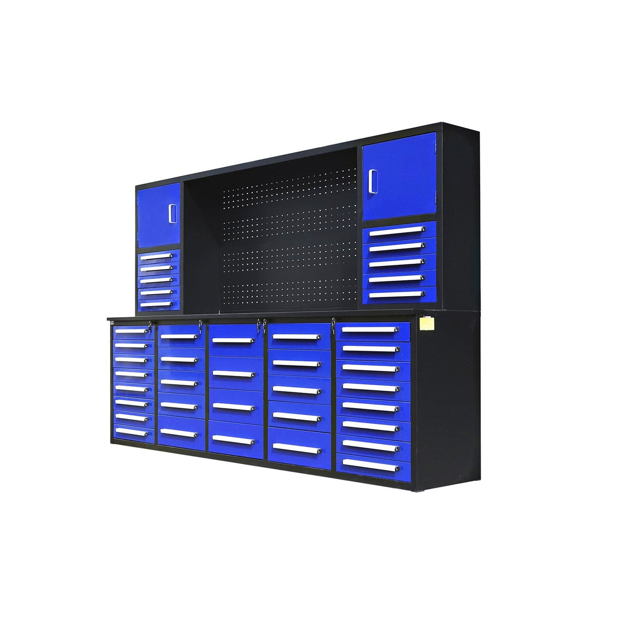10ft Workbench Cabinet(40 Drawers, 2 Cabinets & 1 Pegboard) - Home Outpost Supply