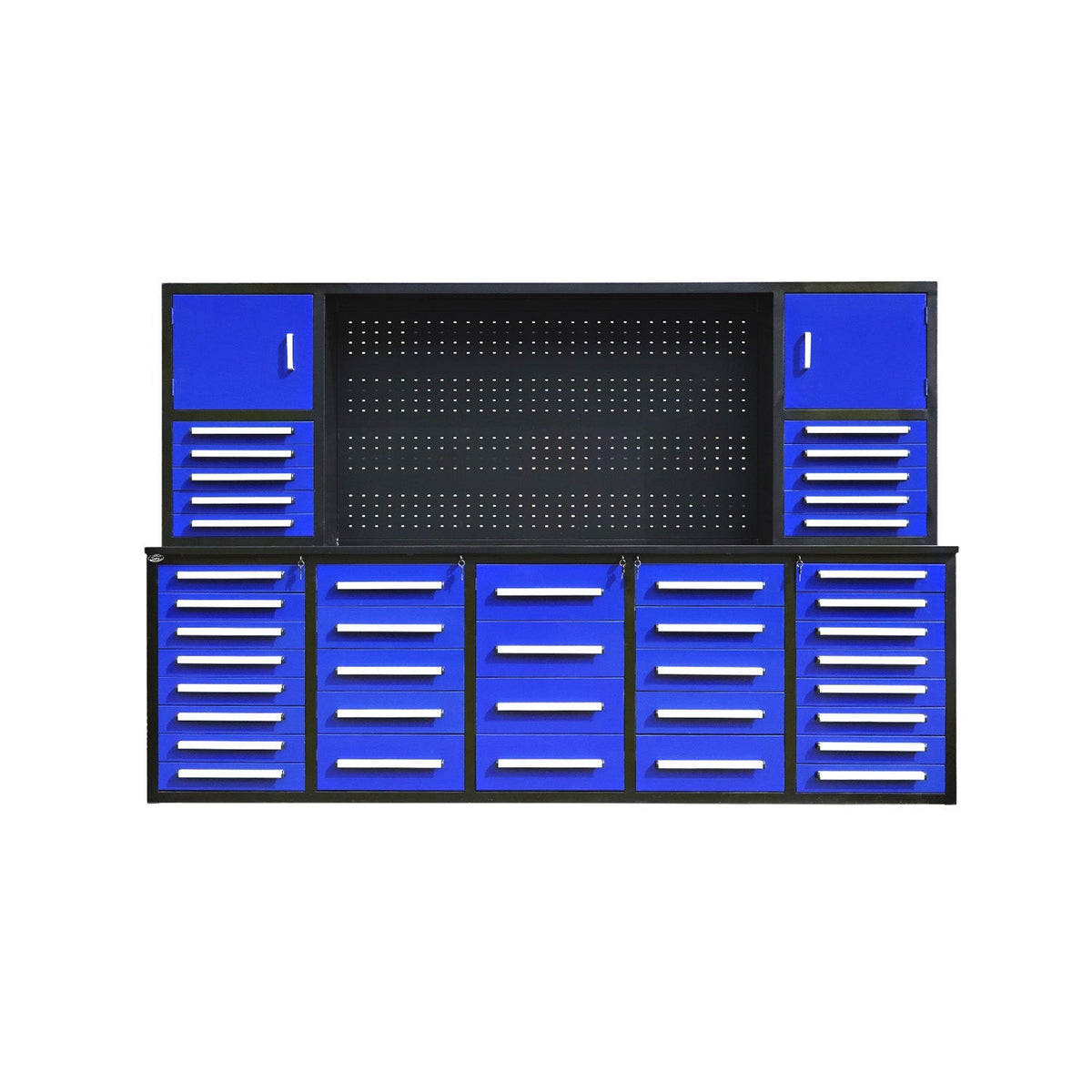 10ft Workbench Cabinet(40 Drawers, 2 Cabinets & 1 Pegboard) - Home Outpost Supply