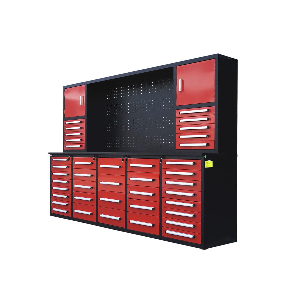 10ft Workbench Cabinet(40 Drawers, 2 Cabinets & 1 Pegboard) - Home Outpost Supply