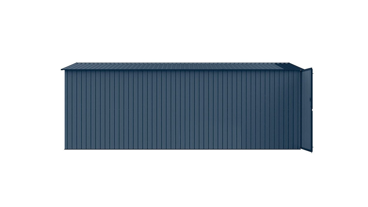 13'x20' Plus Upgraded Metal Shed w/ Double Front Doors & Side Entry Door - Home Outpost Supply