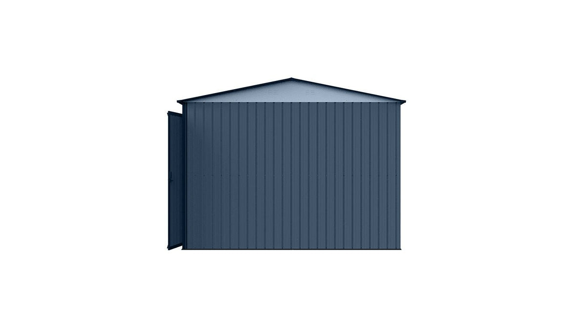 13'x20' Plus Upgraded Metal Shed w/ Double Front Doors & Side Entry Door - Home Outpost Supply
