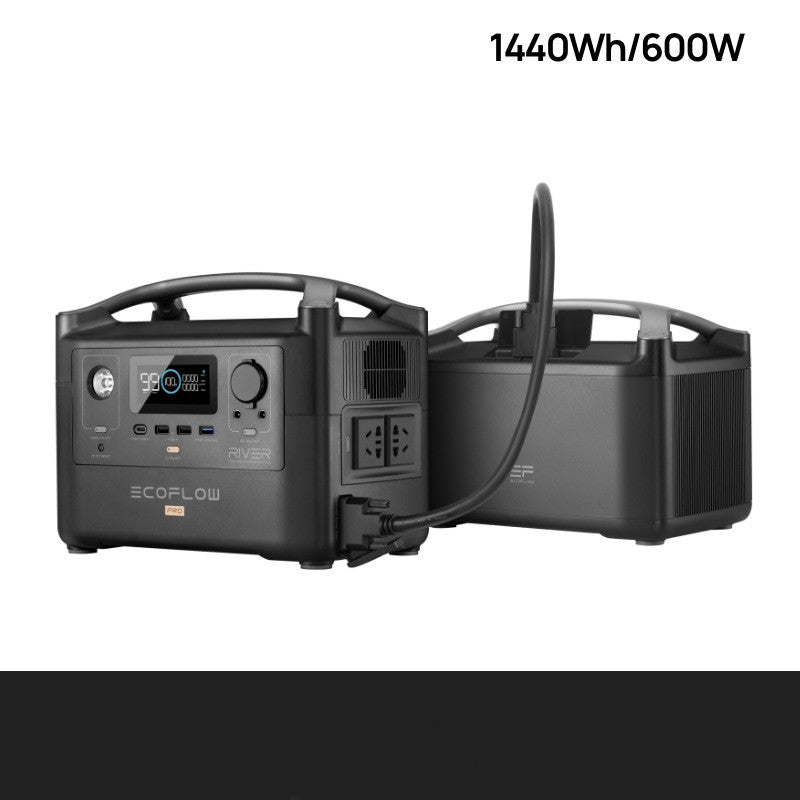 720Wh Portable Power Station – 600W Pure Sine Wave with 100W USB-C