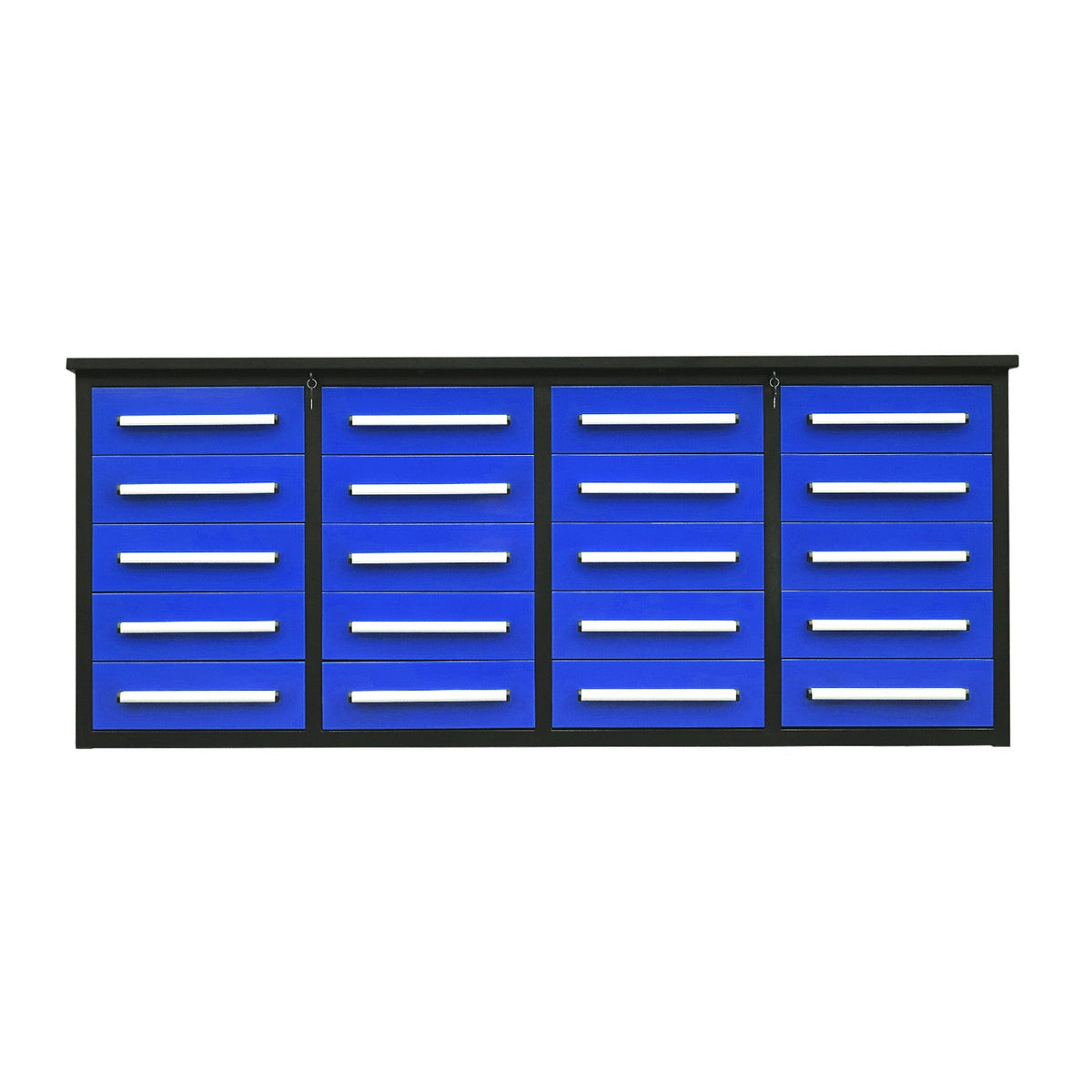 7ft Heavy Duty Garage Workbench Cabinet with 20 Drawers