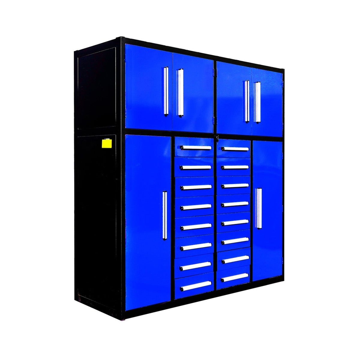 7ft Garage Storage Cabinet with 16 Drawers - Home Outpost Supply