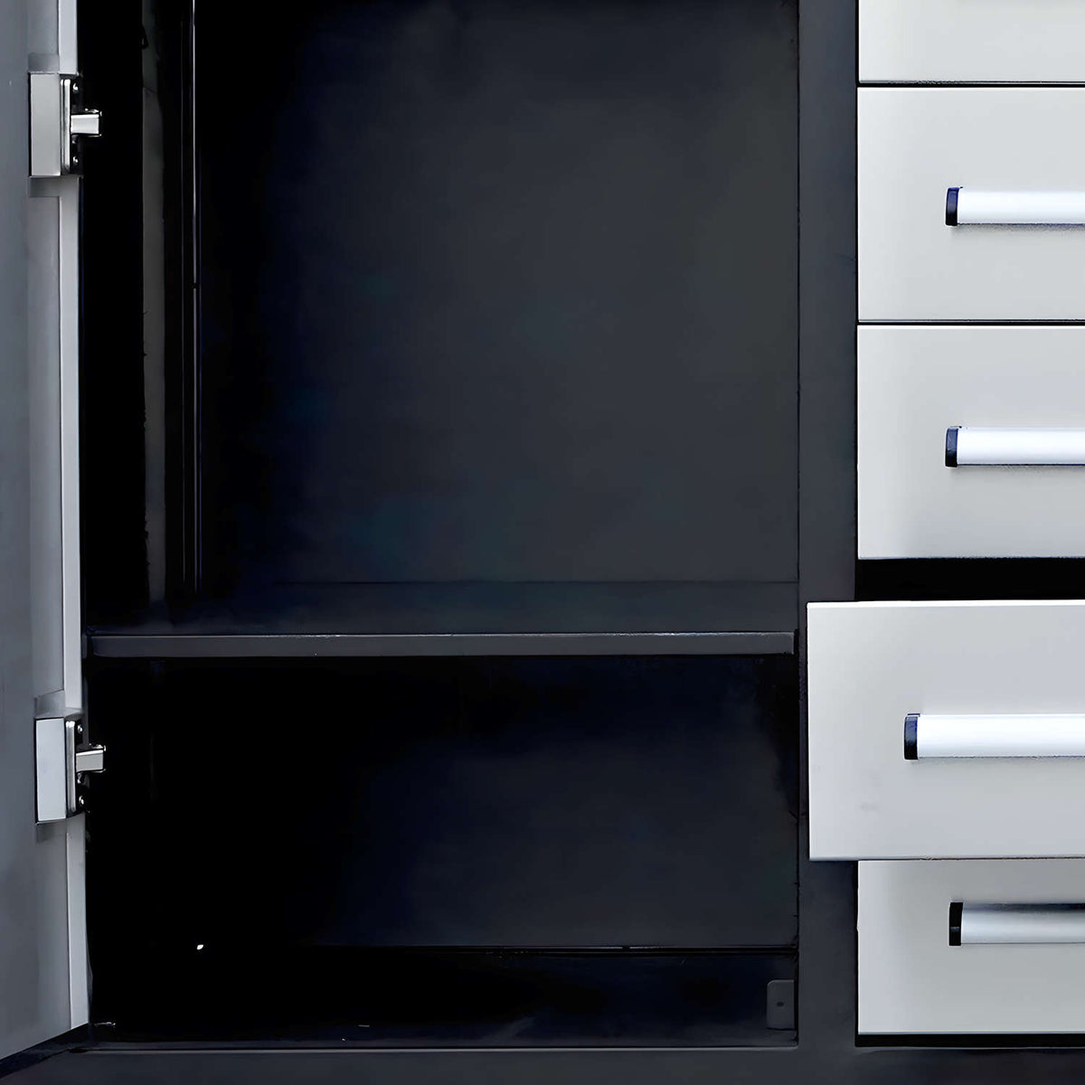 7ft Heavy Duty Workbench with 10 Drawers & 2 Cabinets - Home Outpost Supply
