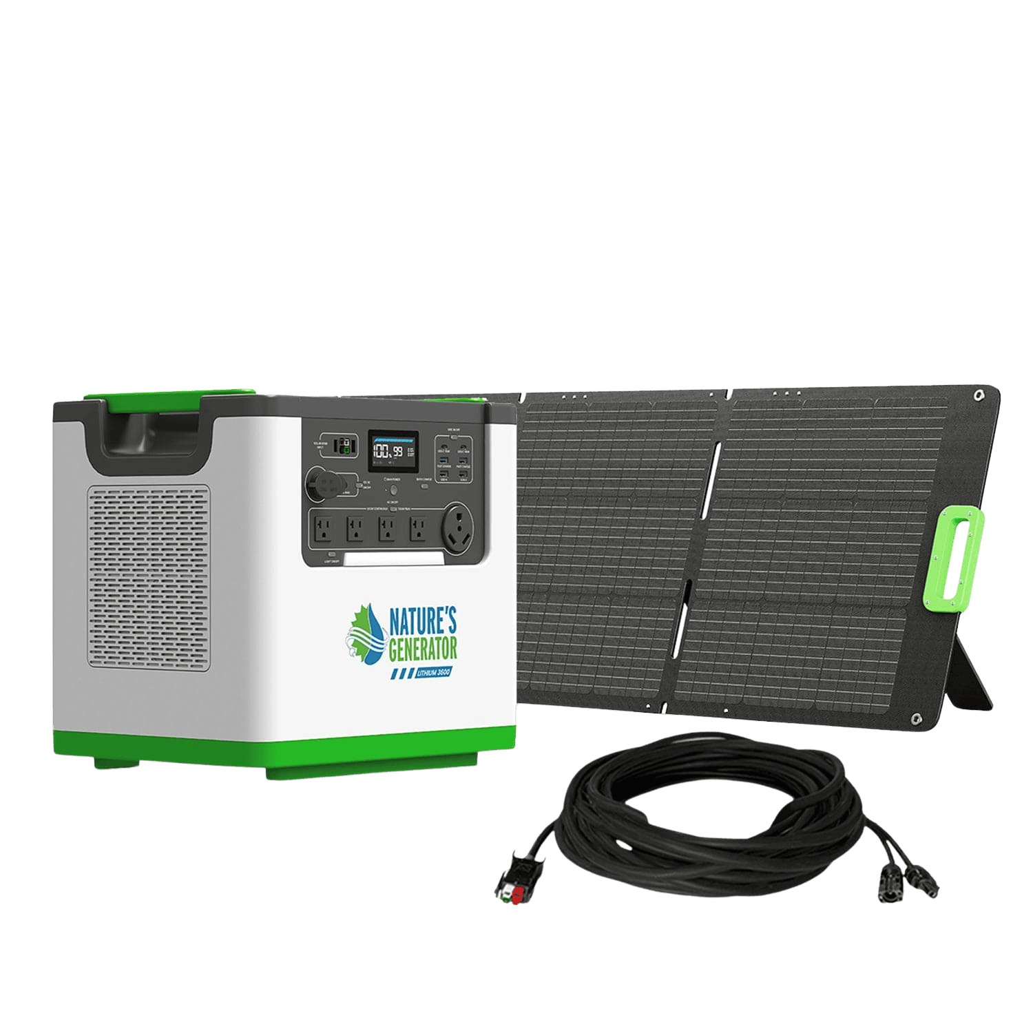 Nature's Generator Lithium 3600 Solar Generator