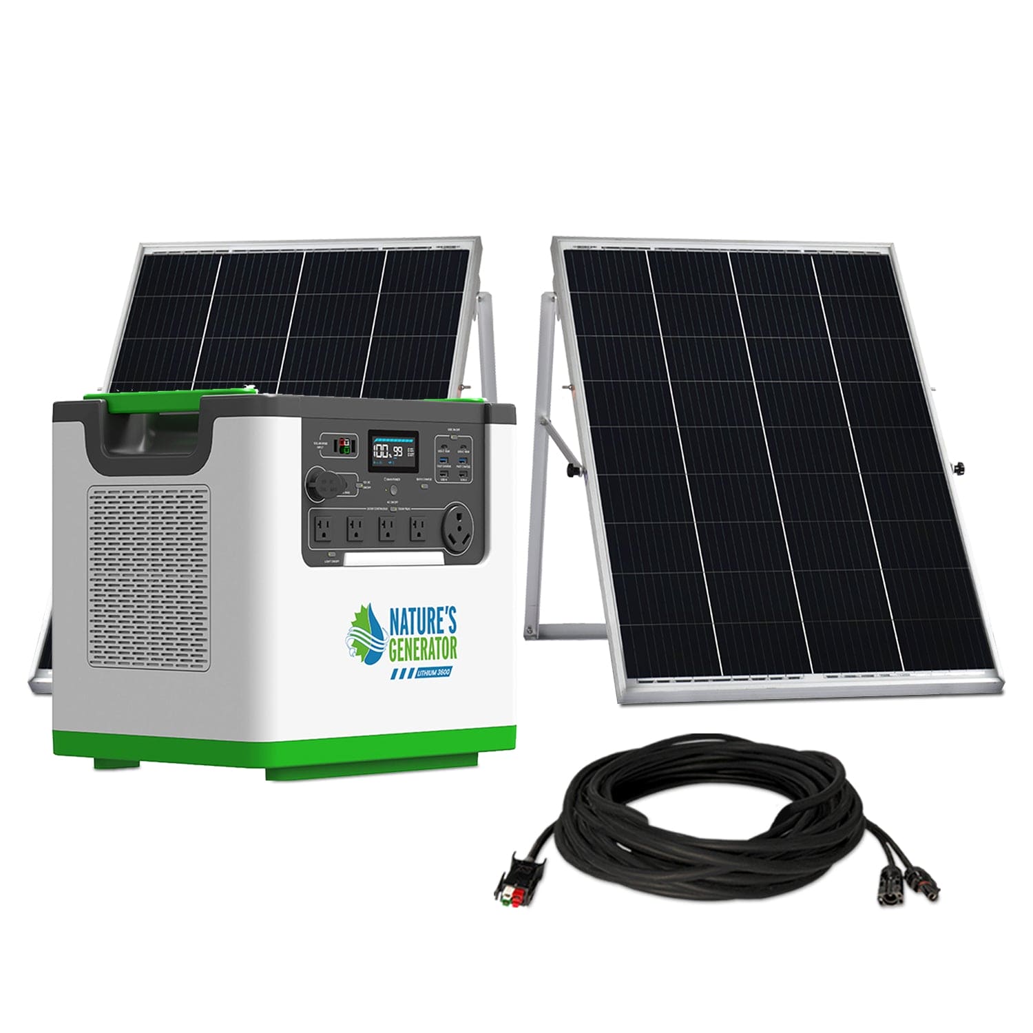Nature's Generator Lithium 3600 Solar Generator