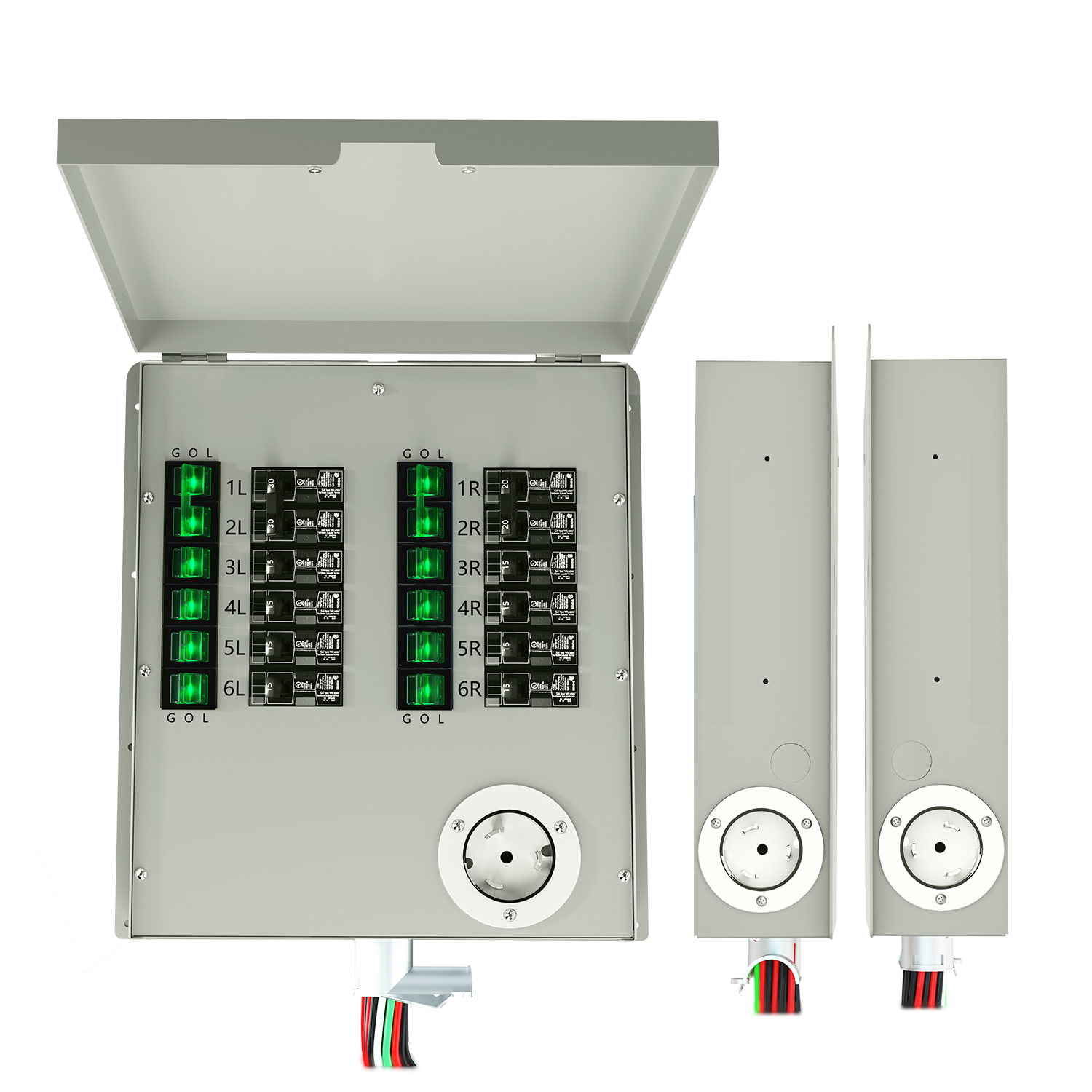 Powerhouse V2 Solar Generator and Transfer Switch
