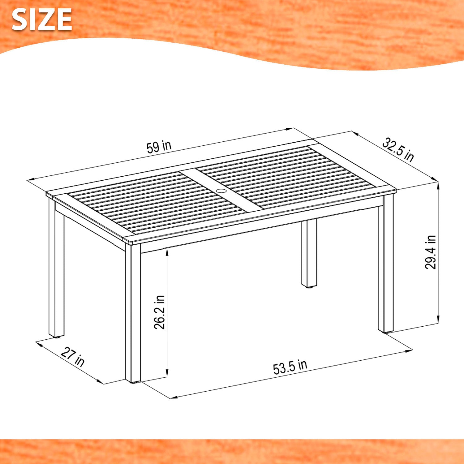 Orlando Rectangular Table and Vera Armchair Dining Set