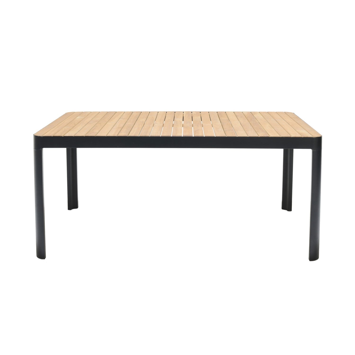 Portals Dark 4 Seater Carver Rectangular Dining set