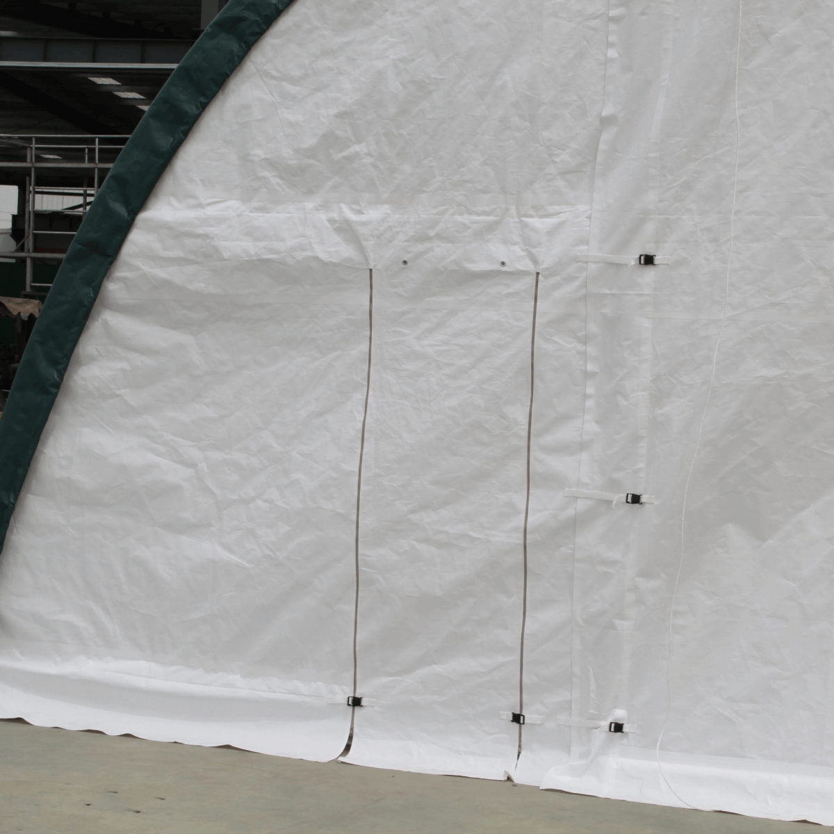 Gold Mountain 30' x 65' Single Truss Arch Storage Shelter – 15' High
