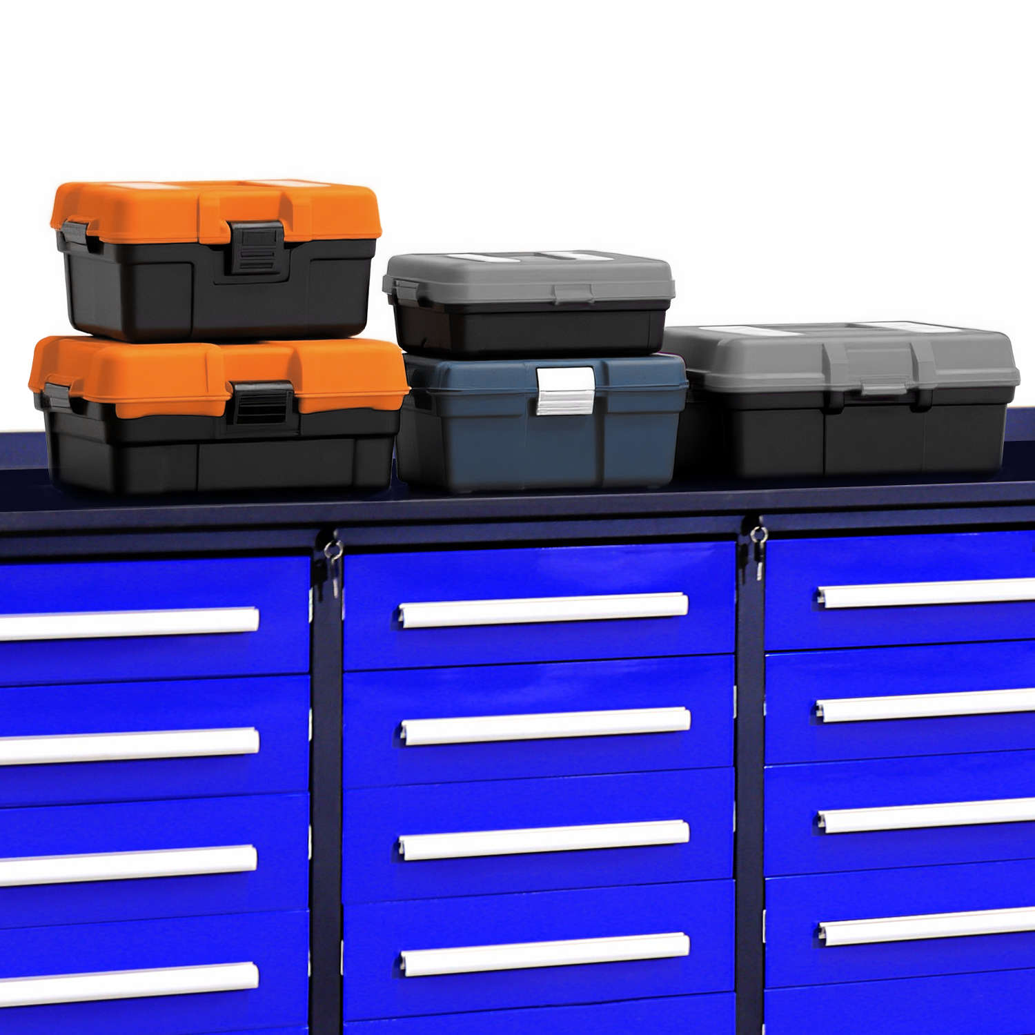 10 ft Heavy Duty Workbench with 25 Drawers