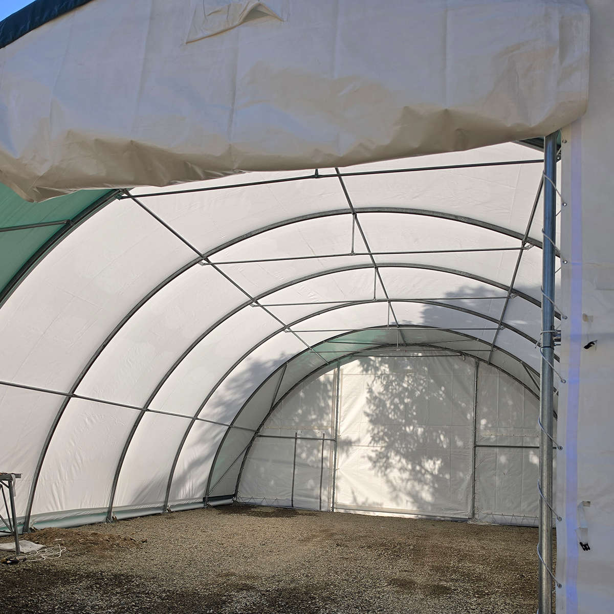 Gold Mountain 30' x 40' Single Truss Storage Shelter – 15' High