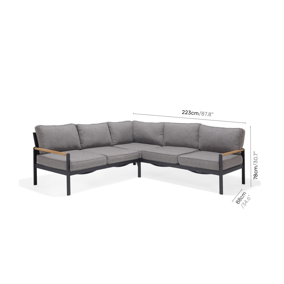 Amber Sectional Coffee Set - Home Outpost Supply