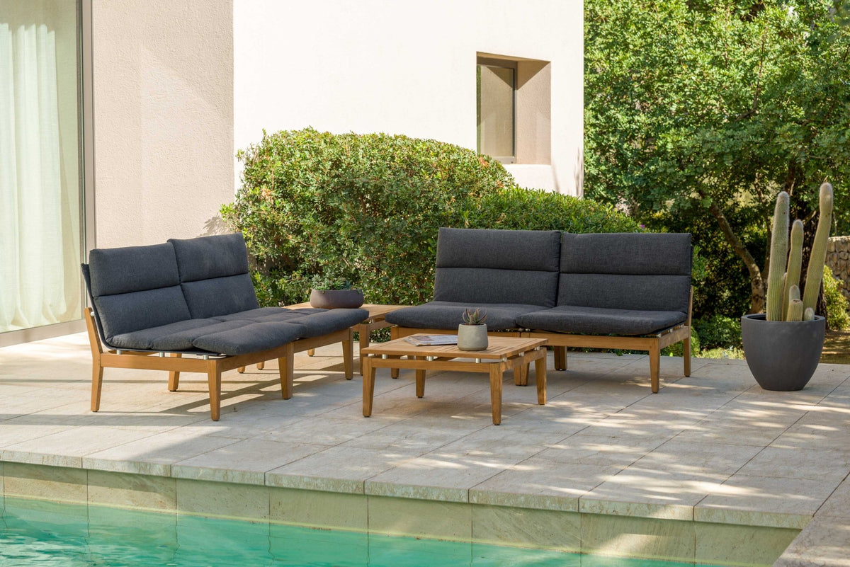 Arno 6pc Corner Set Dark - Home Outpost Supply
