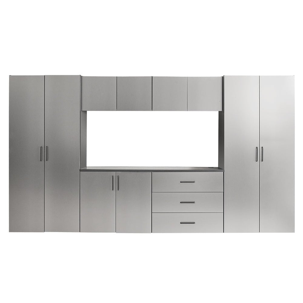 Astro Series 128 in. W x 79 in. H x 20 in. D Garage Cabinet Set A (7-Piece) - Home Outpost Supply