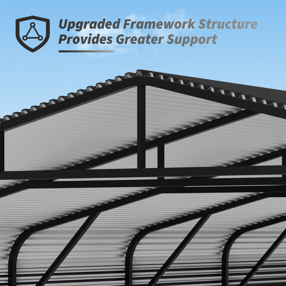 Heavy Duty 20'X30' Carport Canopy - Home Outpost Supply