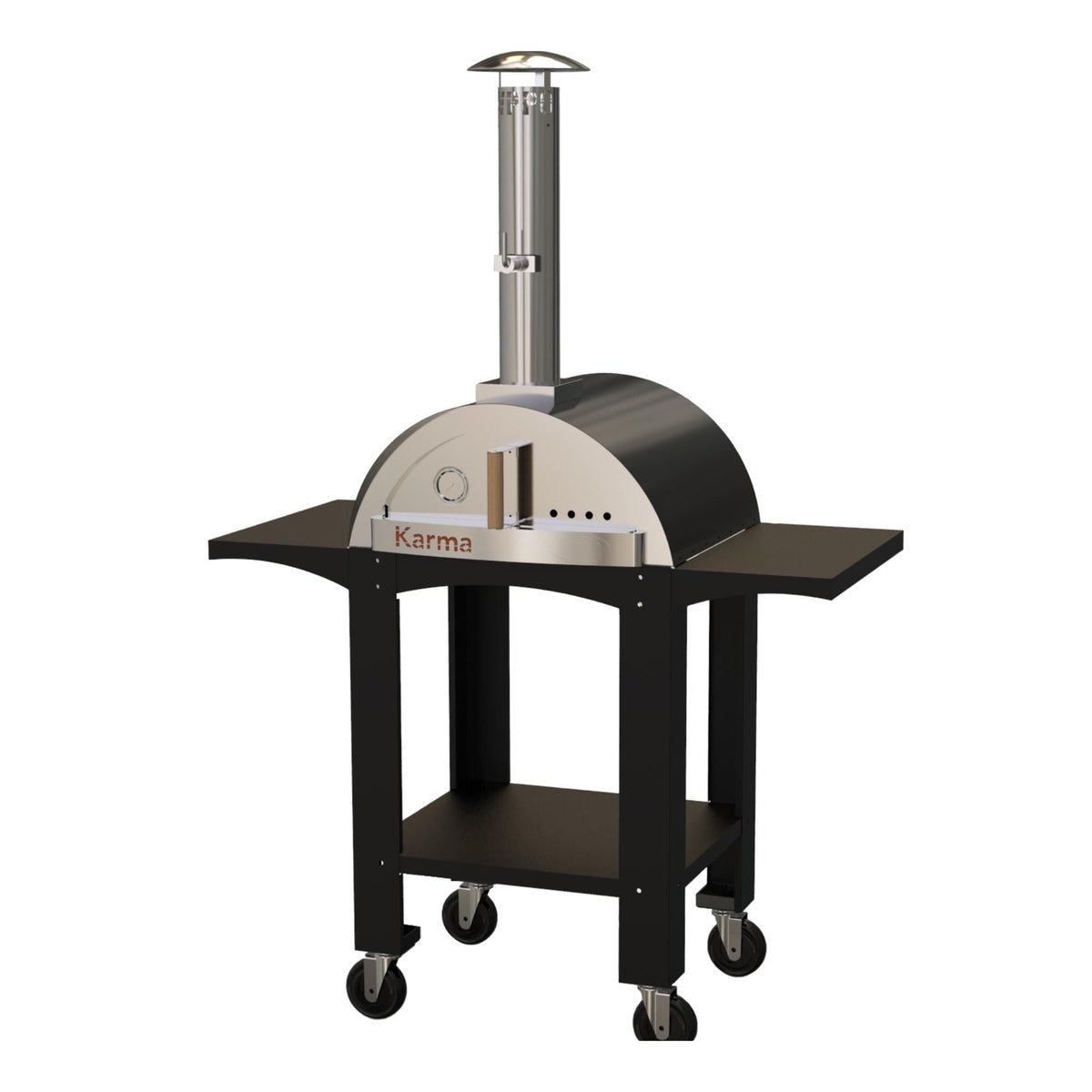 Karma 25 Colored Wood-Fired Oven With Stand/ Cart - Home Outpost Supply