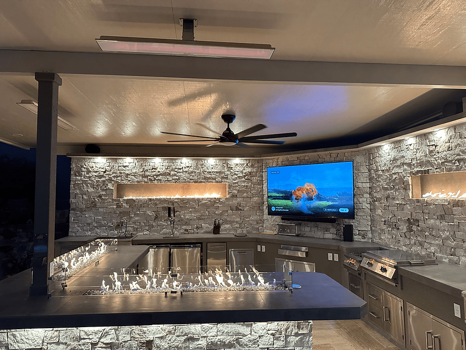 KoKoMo Luxury Outdoor Kitchen BBQ Island - Custom Built Premium Cooking Station for Your Backyard - Home Outpost Supply