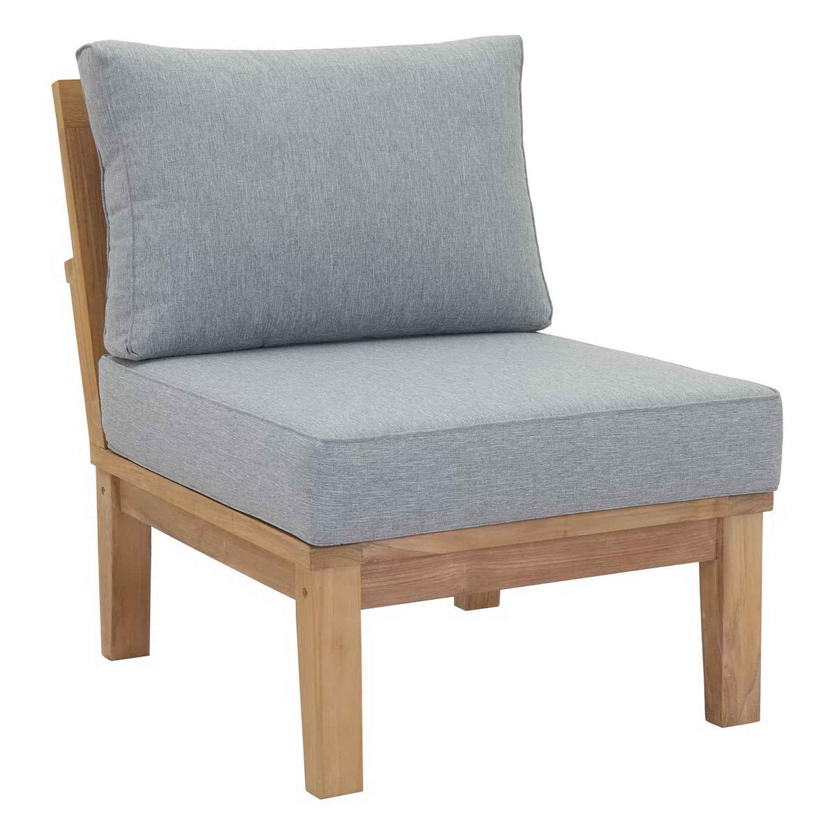 Marina 10-Piece Teak Outdoor Patio Set - Grey Finish by Patio Elegance - Home Outpost Supply