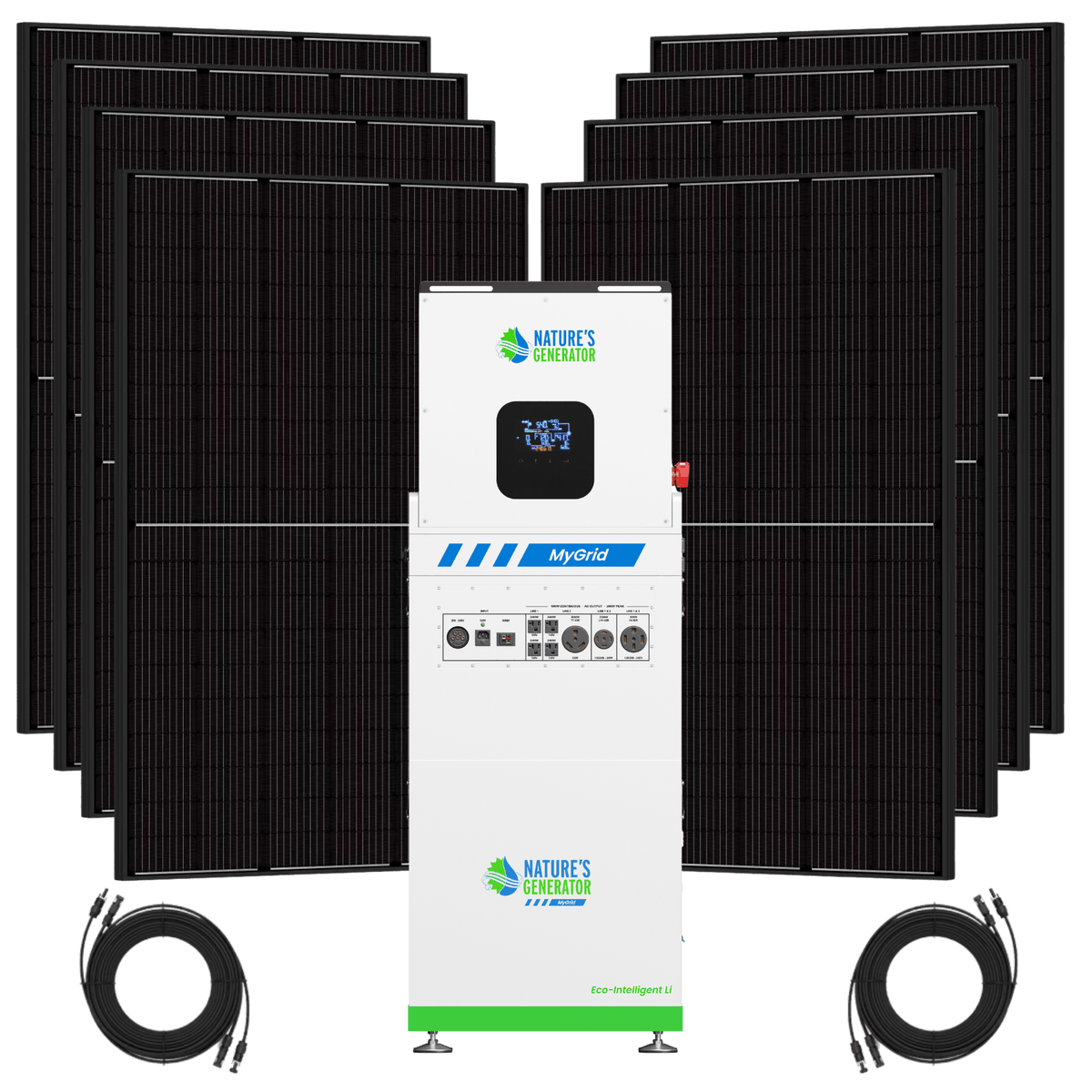 MyGrid 10K Solar Generator for Home - Home Outpost Supply